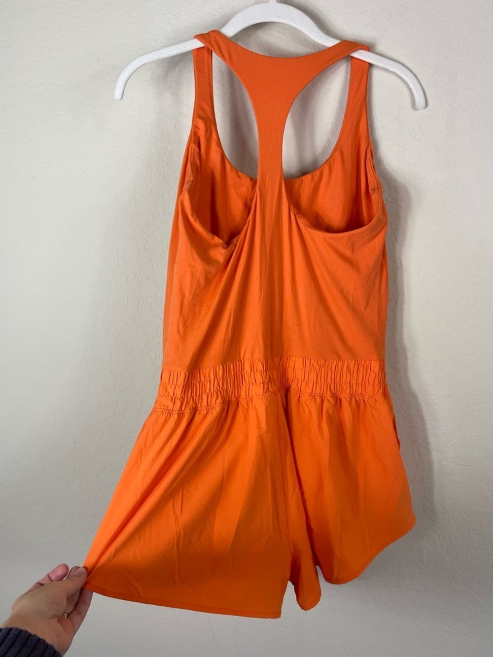 Aerie Offline Real Me Hot Stuff Romper Orange Size Large - Picture 7 of 8